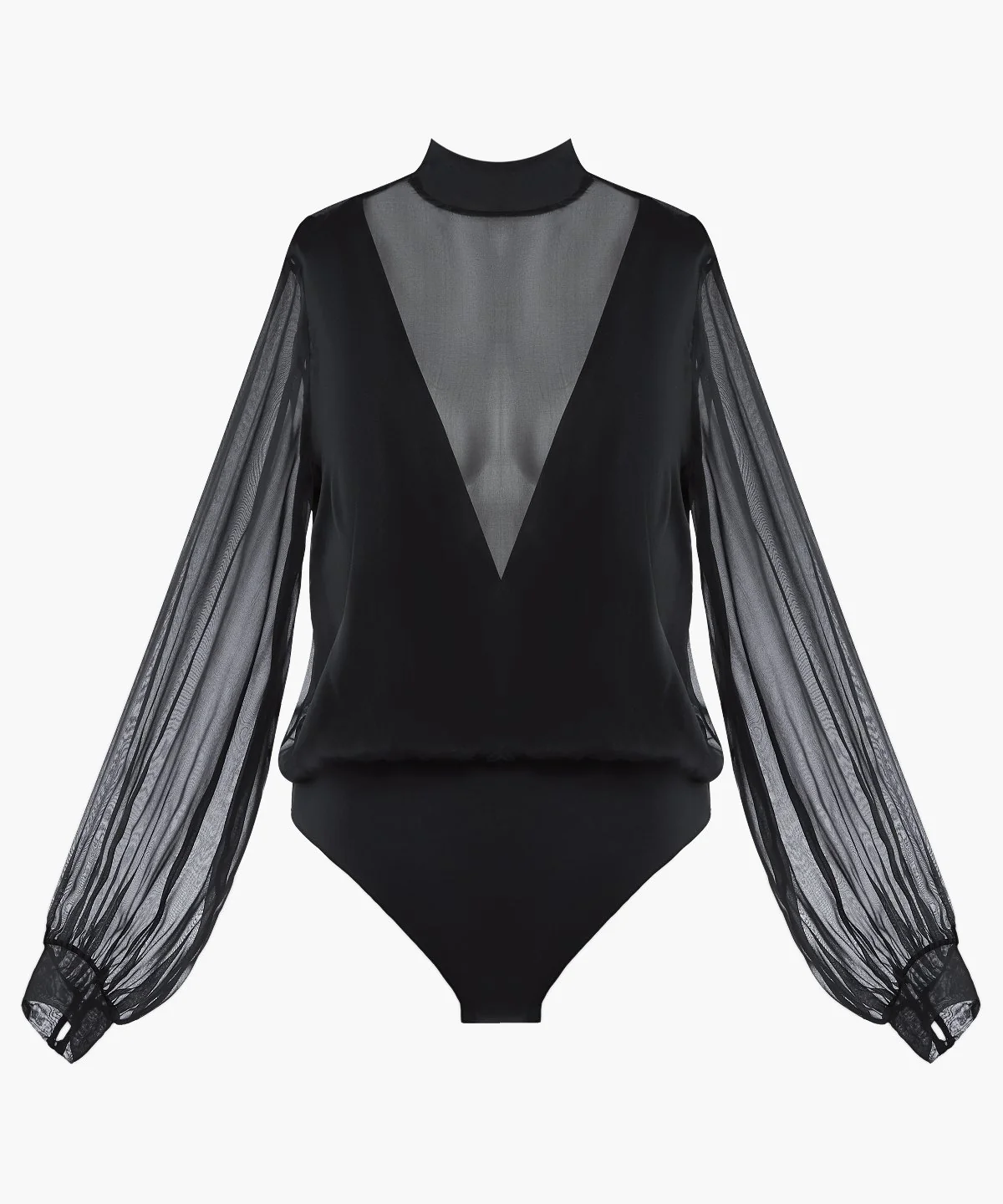 Les Bodys by Aubade Body Manches Longues Black