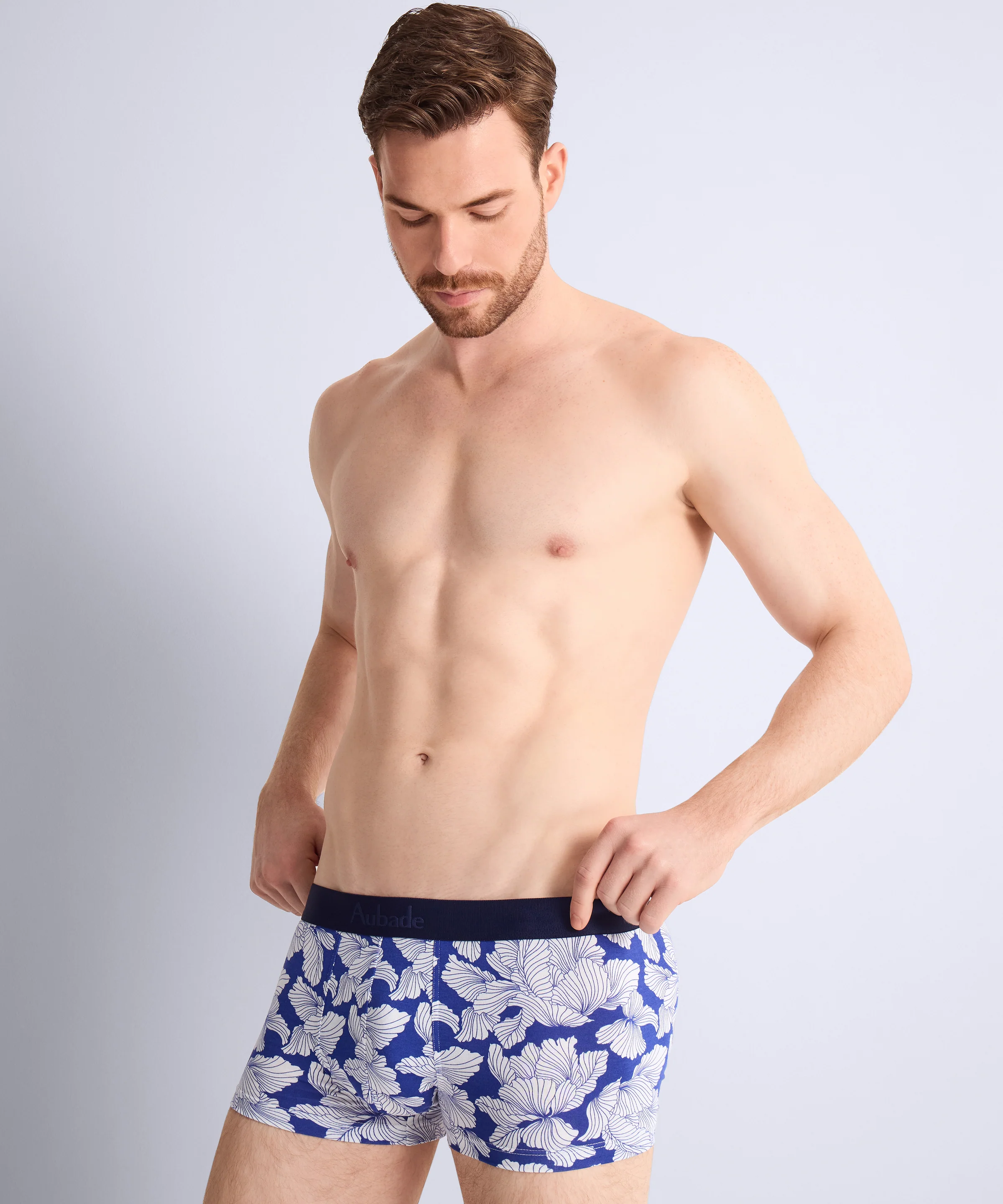 Aubade Homme Boxer trunk Ink Flower - Image 2