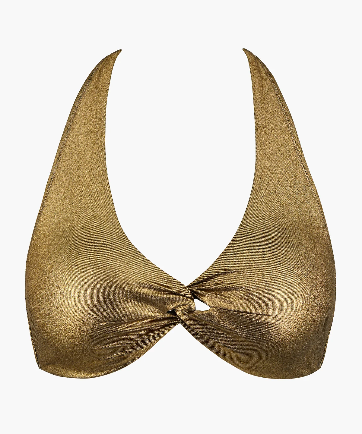 Sunlight Glow Haut de maillot de bain Triangle Antique Gold