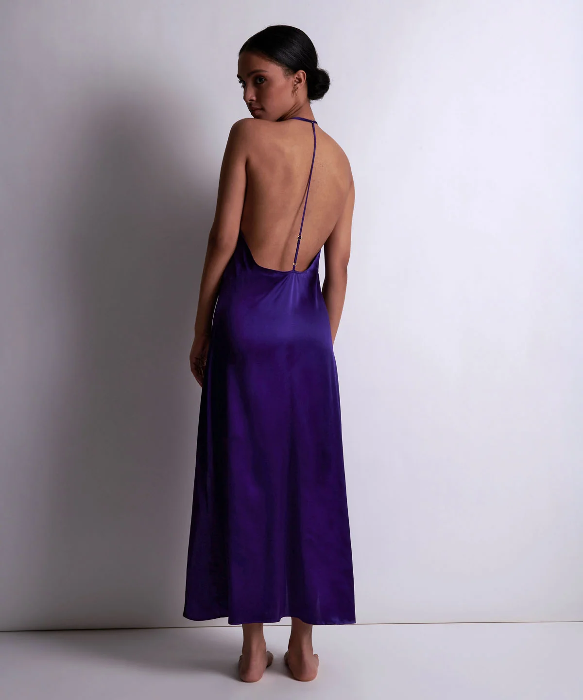 Silk Desire Nuisette longue Ultraviolet - Image 5
