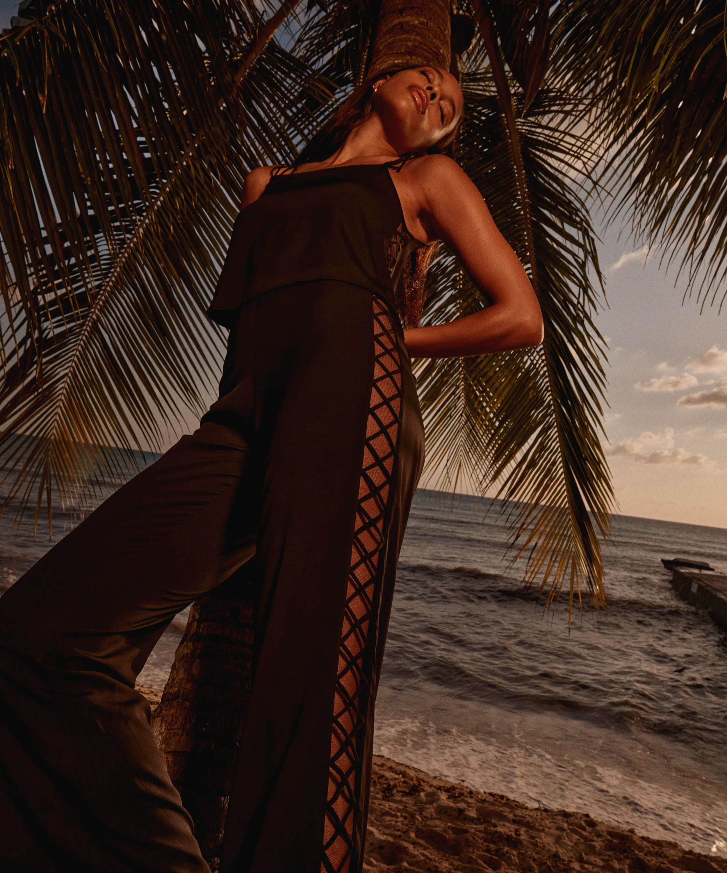 Made For Heaven Pantalon Noir - Image 5