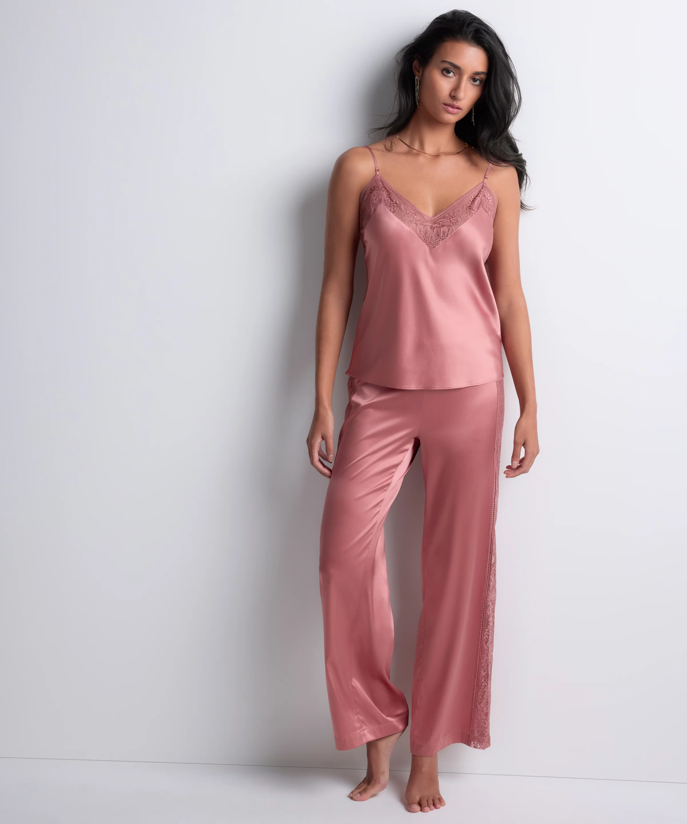 Midnight Whisper Pantalon Warm Pink - Image 3