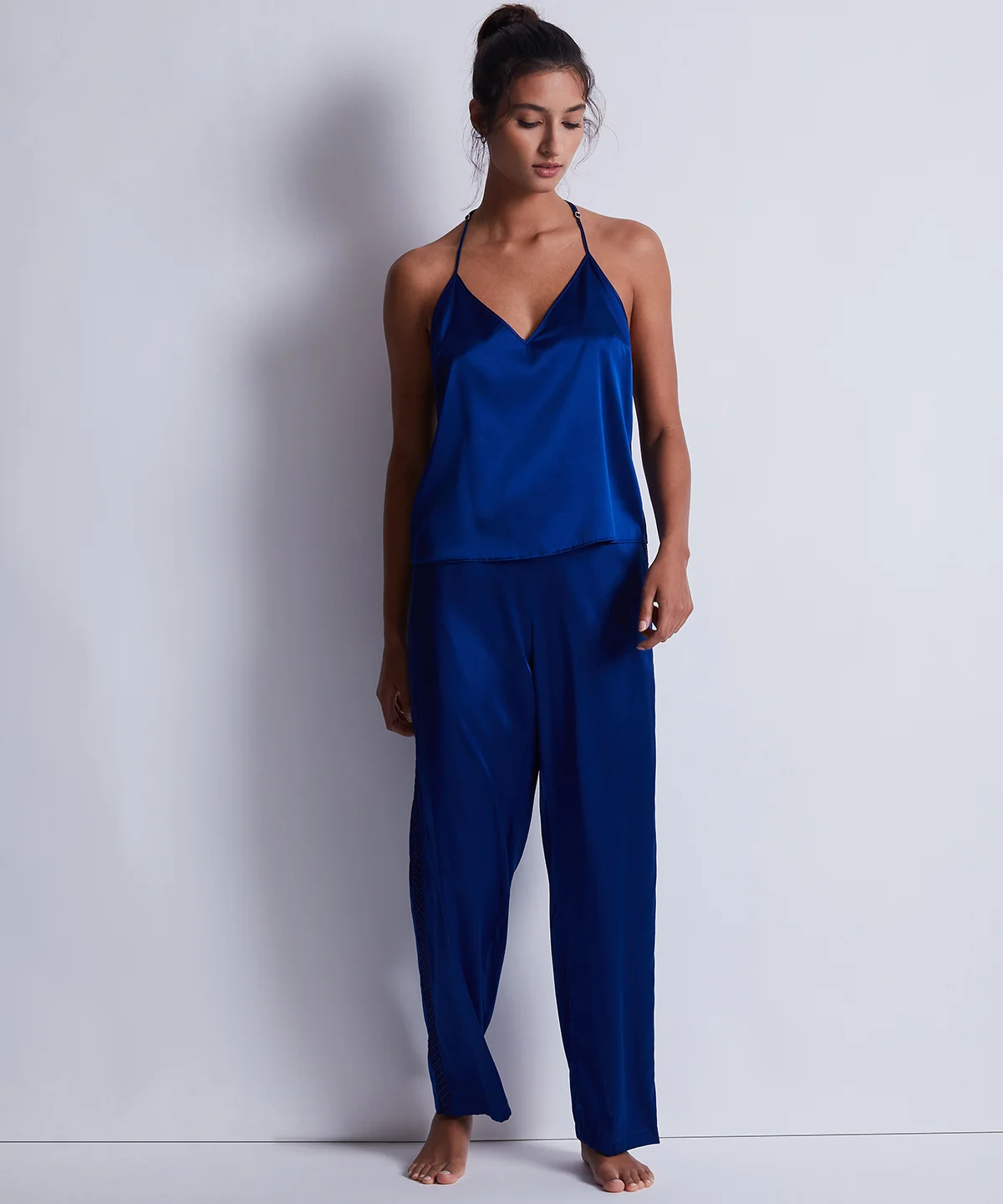 Silk Desire Pantalon Electric Blue - Image 2