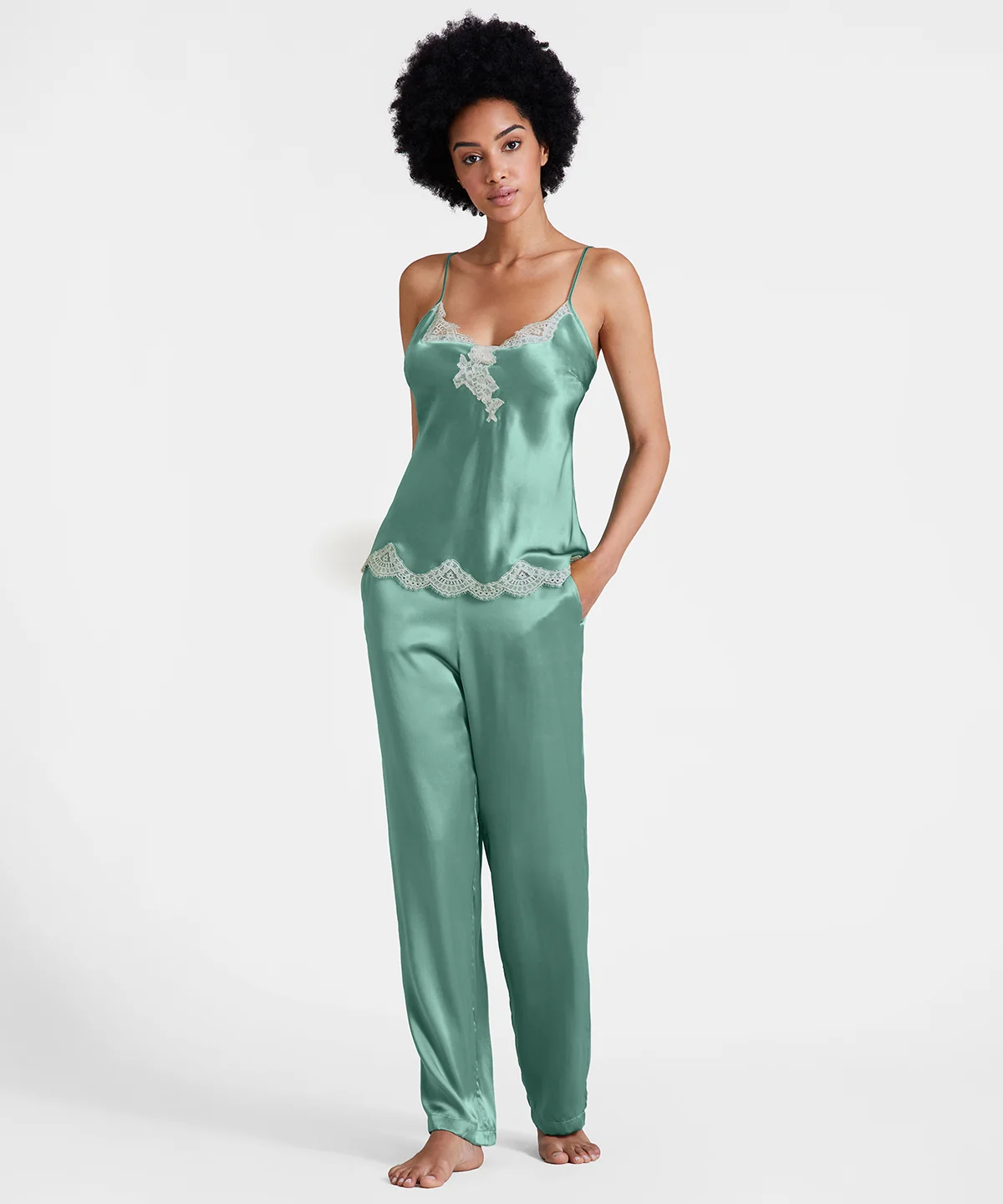 Toi Mon Amour Pantalon Sauge - Image 2