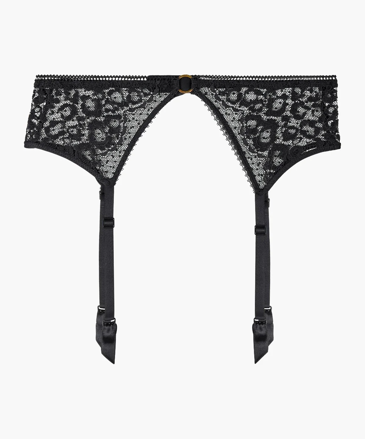 Illusion Fauve Porte-jarretelles Black