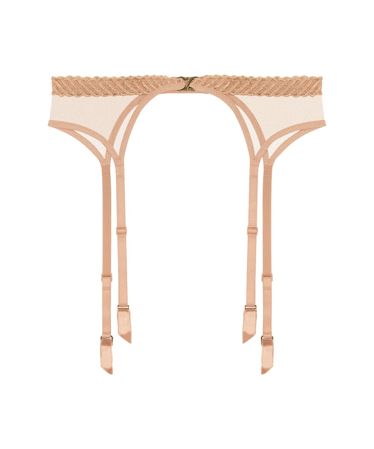 Sheer Emotion Porte-jarretelles Sand - Image 3