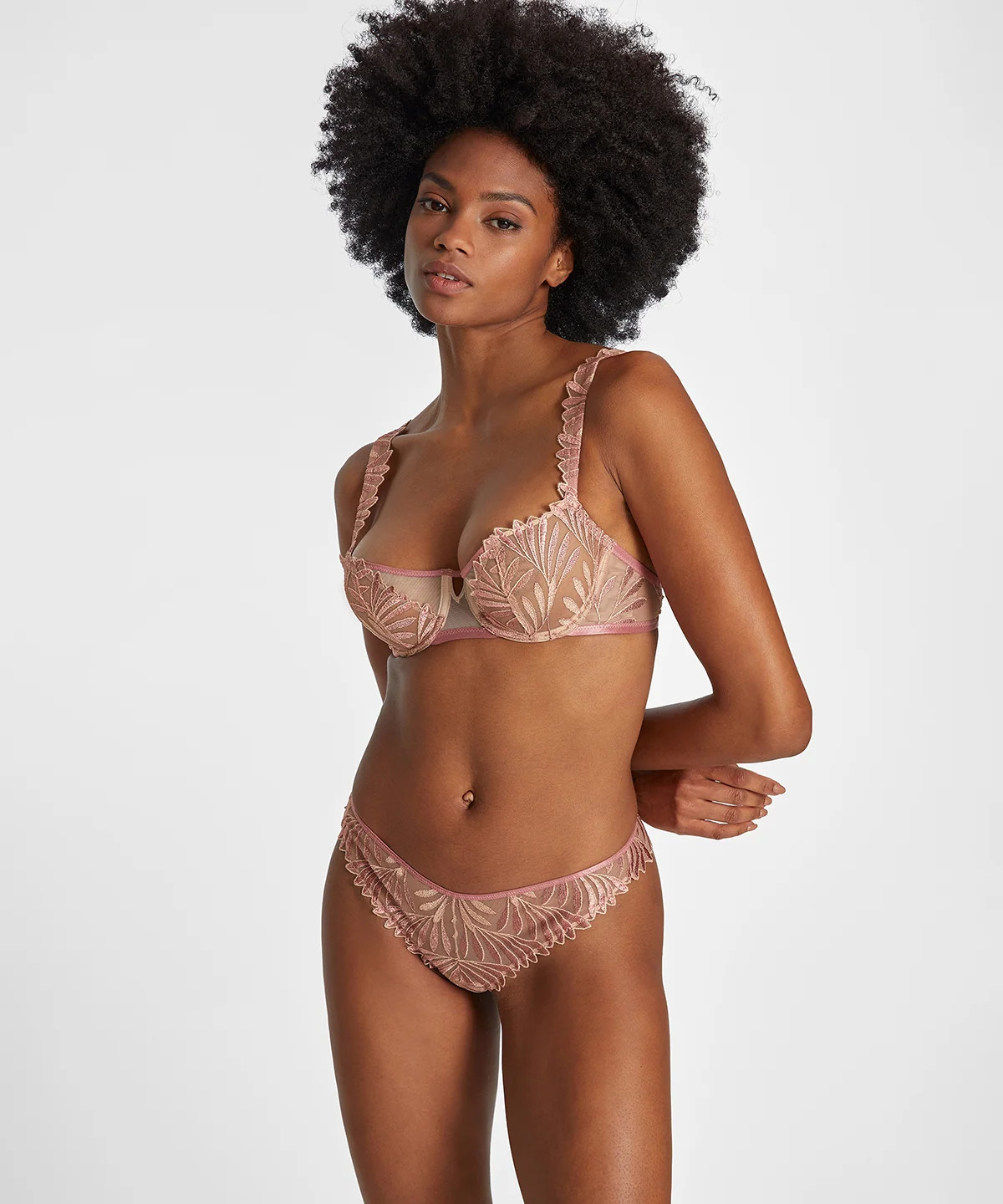 Sensory Illusion Soutien-gorge Corbeille avec armatures Silk Rose - Image 2
