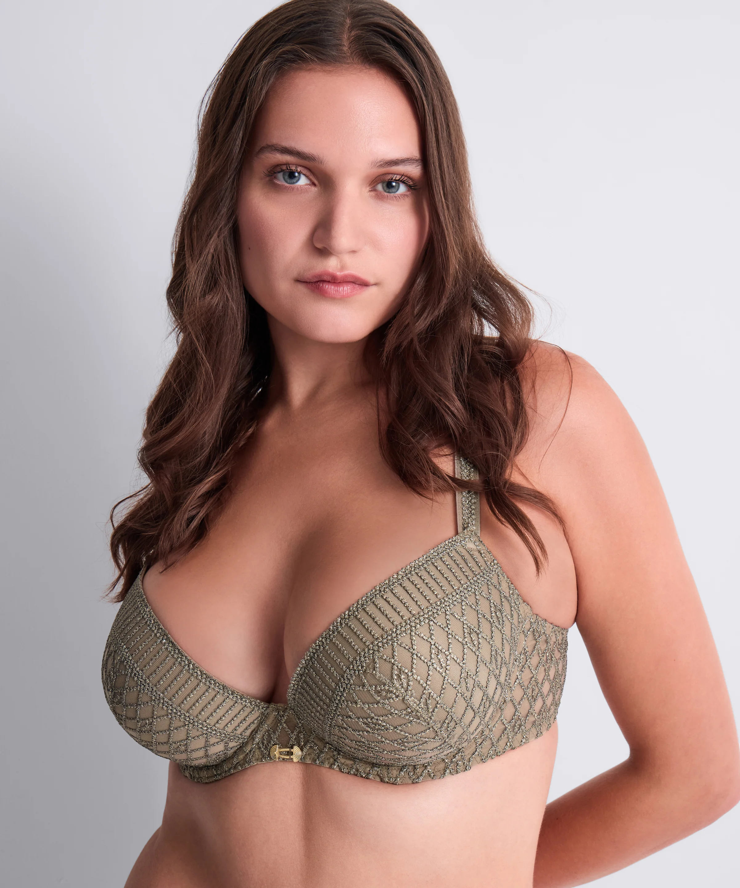 Stardust Dream Soutien-gorge Push-up coques Nile Green - Image 6