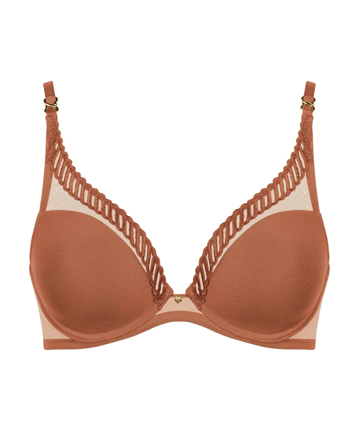 Sheer Emotion Soutien-gorge Triangle avec armatures Honey