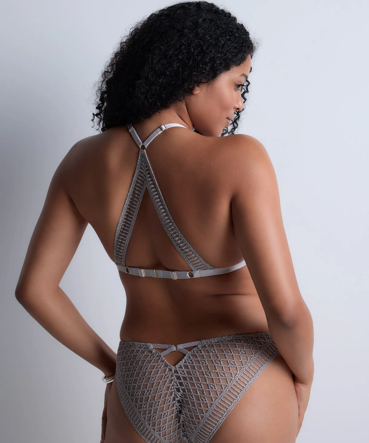 Stardust Dream Soutien-gorge Triangle bralette Cosmos Silver - Image 6