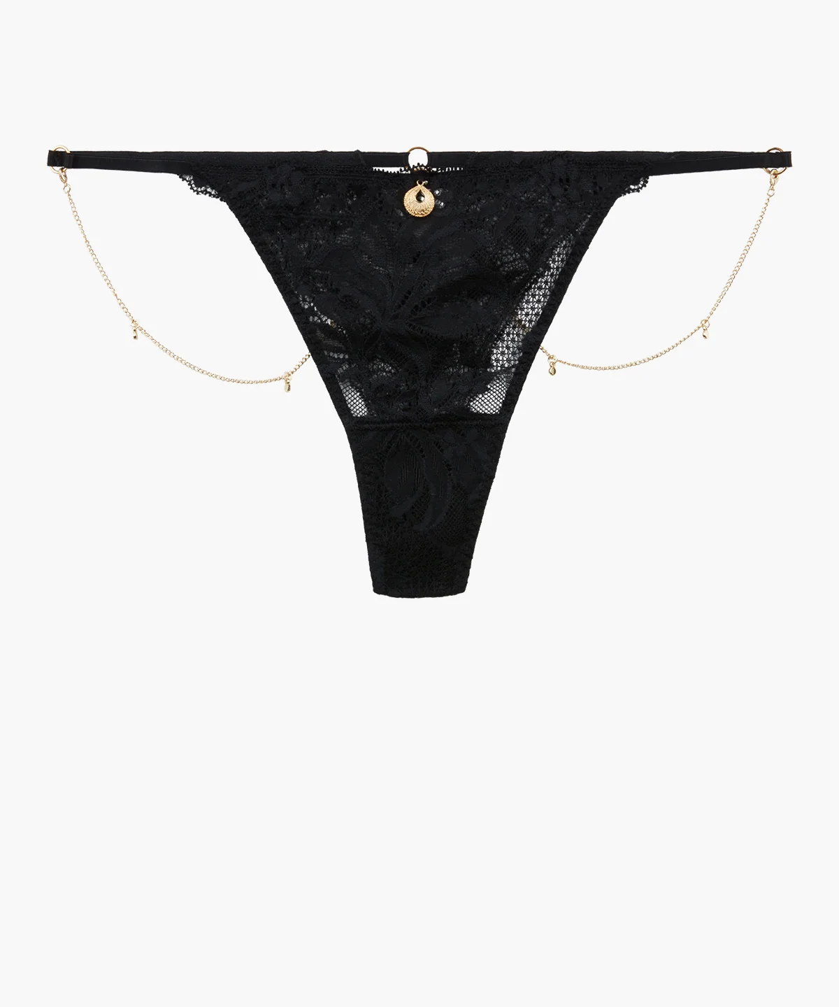 Gold Pleasure String Black Light